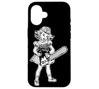 Fanático del Terror Punk gótico de Chainsaw Girl Carcasa para iPhone 16