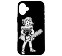 Fanático del Terror Punk gótico de Chainsaw Girl Carcasa para iPhone 16 Plus