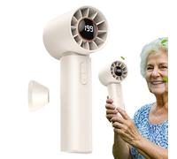 Fanático portátil, portátil genérico, ventilador de viaje personal, con Turbo Technology, multi-Speed ajustable, Battery Operated Cool Gadget for Camping, Working, and Beach Days