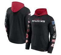 Fanatics Atlanta Falcons NFL - Sudadera con capucha y estampado de manga
