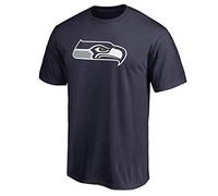 Fanatics - Camiseta de fútbol de la NFL Seattle Seahawks Primary, Color Azul, tamaño Large