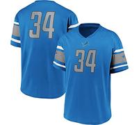 Fanatics Camiseta de la NFL Detroit Lions Iconic Franchise Poly Mesh Supporters, Hombre, azul cielo, large