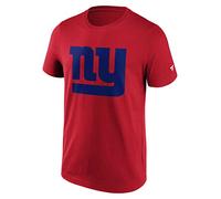 Fanatics - Camiseta NFL New York Giants Primary Logo Graphic de color rojo., rojo, L