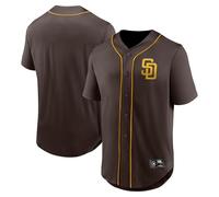 Fanatics Camiseta oficial de la MLB San Diego Padres - Marrón, marrón, L
