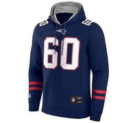 Fanatics Foundation New England Patriots - Sudadera con capucha (forro polar), diseño de New England