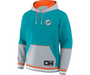 Fanatics Foundation - Sudadera con capucha de forro polar - NFL Miami Dolphins