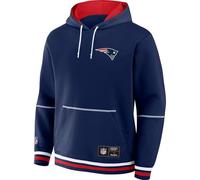 Fanatics Foundation - Sudadera con capucha de forro polar - NFL New England Patriots, Azul marino, 3XL Plus