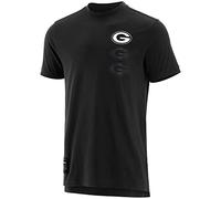 Fanatics Green Bay Packers - Camiseta con triple logotipo de la NFL, color negro