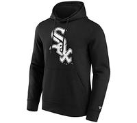 Fanatics Las Vegas Raiders Sports Gris NFL Mid Essentials Crest Gráfico Sudadera con Capucha, L