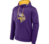 Fanatics Minnesota Vikings Defender Dotted NFL - Sudadera con capucha, color lila - L
