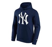 Fanatics MLB New York Yankees Primary Logo Graphic Sudadera, Azul, XL para Hombre
