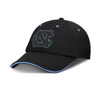 Fanatics - NCAA North Carolina Tar Tacones Unstructured Quick Release Strapback Cap, Negro , Talla única