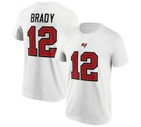 Fanatics NFL Tampa Bay Buccaneers Brady - Camiseta para hombre, Blanco, XXL