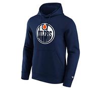 Fanatics - NHL Edmonton Oilers Primary Logo Graphic Hoodie Color Azul, azul, L