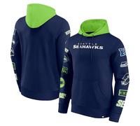 Fanatics Seattle Seahawks NFL - Sudadera con capucha y estampado de manga - XL