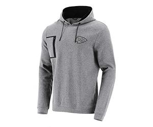 Fanatics - Sudadera NFL Kansas City Chiefs Mono Premium Graphic Hoodie - Gris, gris, XXL