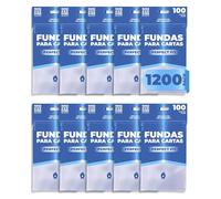 Fanatiko Inner Sleeves Fundas Cartas Pokemon 1200 uds 64x89 mm | Fundas Internas Transparentes Sin Ácido | Protector Compatible con Magic, TCG y Cromos Fútbol | Card Sleeves Perfect Fit