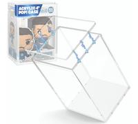 Fanatiko Protector Funko Pop Metacrilato con Imanes N52 - Funko Pop Protector UV 99% Transparente y Apilable - Funda Protectora Funko Pop Premium