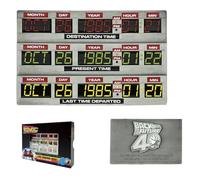 FaNaTtik Back to the Future 40th Anniversary Time Circuits Lingote - Edición limitada oficial coleccionable, numerado individualmente, 90 x 56,5 mm con soporte de exhibición - 1.985 en todo el mundo