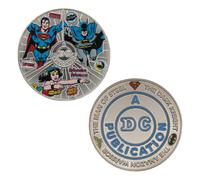 FaNaTtik DC Comics Legends - Moneda de coleccionista de edición limitada con Superman, Batman y Wonder Woman