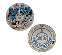 FaNaTtik DC Comics Legends - Moneda de coleccionista de edición limitada con Superman, Batman y Wonder Woman