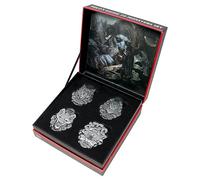 FANATTIK Dungeons & Dragons Volos Guide to Monsters - Juego de medallones