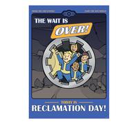 Fanattik fallout reclamation day - impresión artística tamaño a3, e