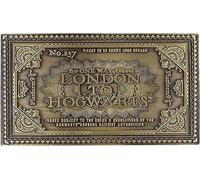 Fanattik Harry Potter Hogwarts Express - Billete de tren de edición limitada de metal