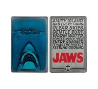 FaNaTtik Jaws - Póster de edición limitada del 50 aniversario, con licencia oficial de la película coleccionable (numerado individualmente, 90 x 60 mm)
