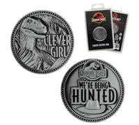 FaNaTtik Jurassic Park Limited Edition Clever Girl Raptor - Moneda coleccionable