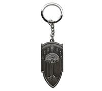 FaNaTtik Llavero Gondor de El Señor de los Anillos, plateado / negro