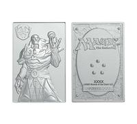 FaNaTtik Magic: The Gathering Edición Limitada Karn Ingot - Coleccionable Chapado en Plata .999, MTG Premium Metal Art Card, artefacto Oficial de Karn, Regalo para Fans y coleccionistas de Magic