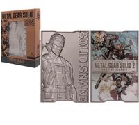 Fanattik Metal Gear Solid 2 Sons Of Liberty Solid Snake Lingote Edición Limitada