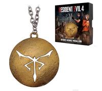 FaNaTtik Resident Evil 4 Bitores Mendez - Medallón de metal coleccionable en cadena