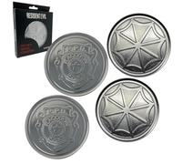 Fanattik Resident Evil - Set de 4 Dessous de verres en métal