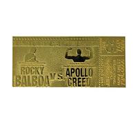 Fanattik Rocky II - Colección de tickets chapados en oro de 24 K