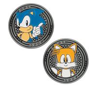 FaNaTtik Sonic the Hedgehog Sonic & Tails Limited Edition Sammelmünze - Silberfa