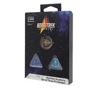 FaNaTtik Star Trek Pin Badge Set Starfleet Academy Limited Edition