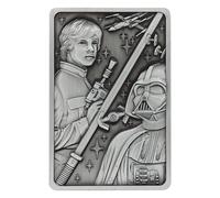 FaNaTtik Star Wars Episodio V: The Empire Strikes Back Edición Limitada Lingote de metal coleccionable de Luke and Vader