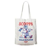 FaNaTtik Stranger Things Scoops Ahoy - Bolsa de mano, beige, 40 x 40cm