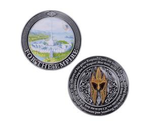 FaNaTtik The Elder Scrolls IV: Oblivion Imperial City Coin - Edición limitada oficial coleccionable - numerada individualmente - 38 mm de diámetro