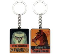 FaNaTtik The Witcher - Llavero de edición limitada de Geralt & Roach, numerado individualmente