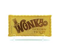 Fanattik Ticket Dorado Willy Wonka Edición Limitada, Multicolor