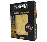 Fanattik YU-GI-OH! - Jinzo - Carte en Métal Plaqué Or Collector