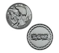 FaNaTtik Yu-Gi-Oh! Moneda de dragón blanco de ojos azules, edición limitada, artículo de coleccionista, numerada individualmente