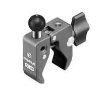 FANAUE Abrazadera de Barra de Aluminio con Adaptador de Cabeza de Bola de 17 mm para rieles de 0.5 a 2 Pulgadas de diámetro, Compatible con Soportes GPS Garmin y Soporte de teléfono para Bicicleta y