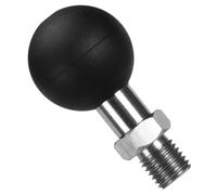 FANAUE Adaptador de bola de 1 pulgada con rosca M10*1,25 Compatible con RAM mounts B tamaño Brazo de Doble Enchufe, base de cabeza esférica de 1" puede instalar en cualquier orificio tornillo M10*1,25