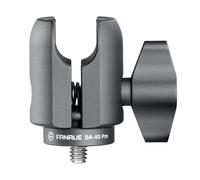FANAUE Base de montaje de bola de aluminio de 1 pulgada con placa cuadrada AMPS de 4 agujeros y adaptador de bola de 1 pulgada compatible con soporte RAM tamaño B, brazo de doble enchufe y soporte