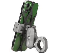 FANAUE CC-05 - Clip para manillar de motocicleta con brazo doble DA-60 y soporte para smartphone CPC-08, adecuado para motocicletas, bicicletas, ATV, UTV, scooters y otras escenas