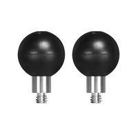 FANAUE Paquete de 2 soportes de bola compatibles con soportes RAM tamaño B de 1 pulgada (bola de 1 pulgada)